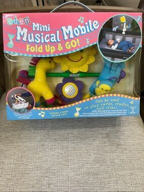 Eden- Vintage Mini Musical Mobile - Fold up & Go